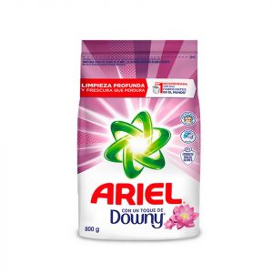 DETERGENTE ARIEL EN POLVO DOWNY 800 GR