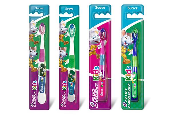 CEPILLO DENTAL FLUO CARDENT KIDS