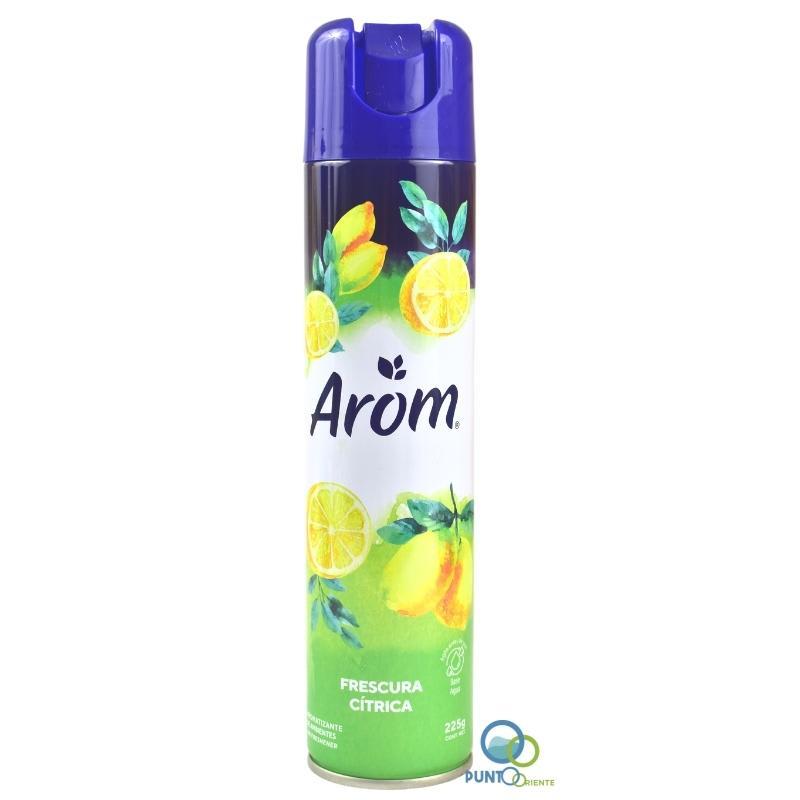 DESODORANTE AMBIENTAL AROM FRESCURA CITRICA 225G