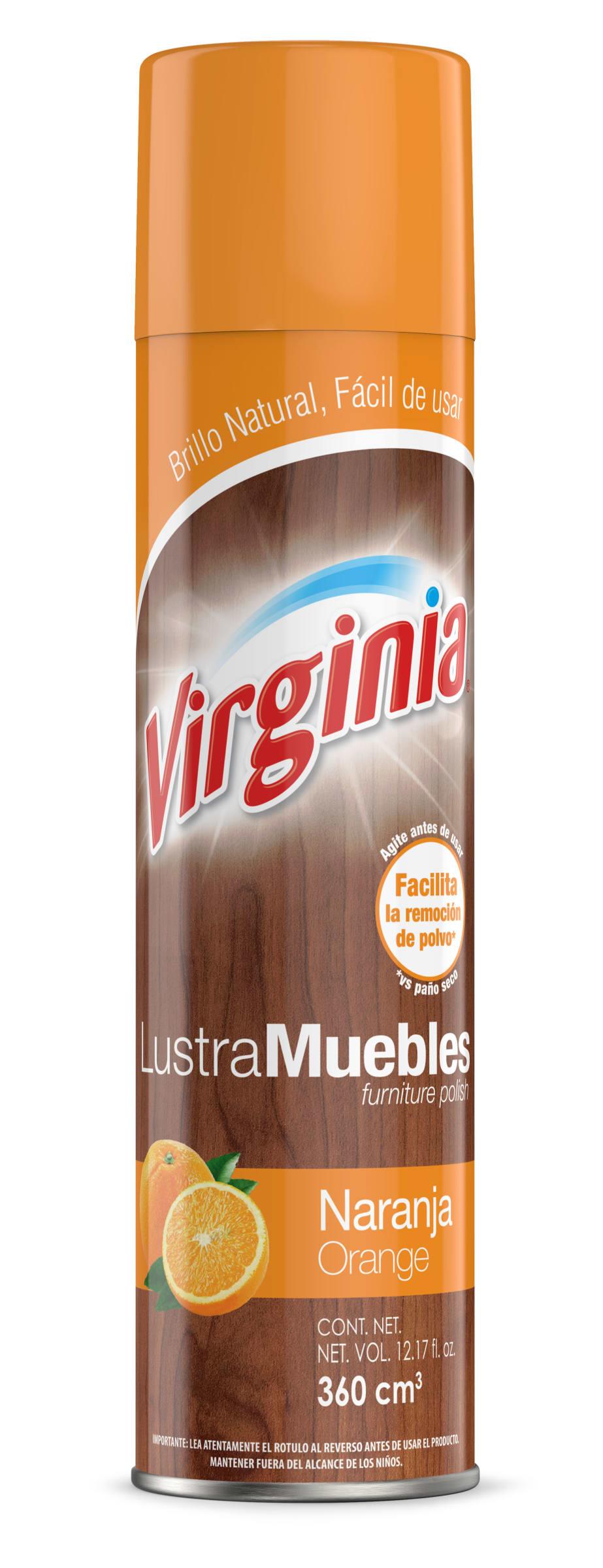 LUSTRA MUEBLES AEROSOL NARANJA VIRGINIA 360CM3