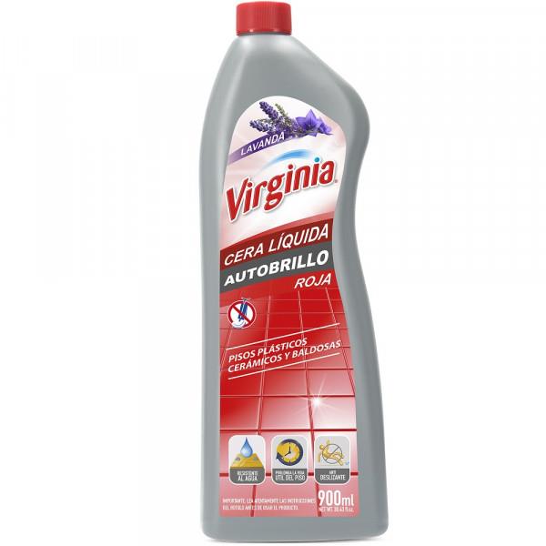 CERA LIQUIDA AUTOBRILLO ROJA VIRGINIA 900ML