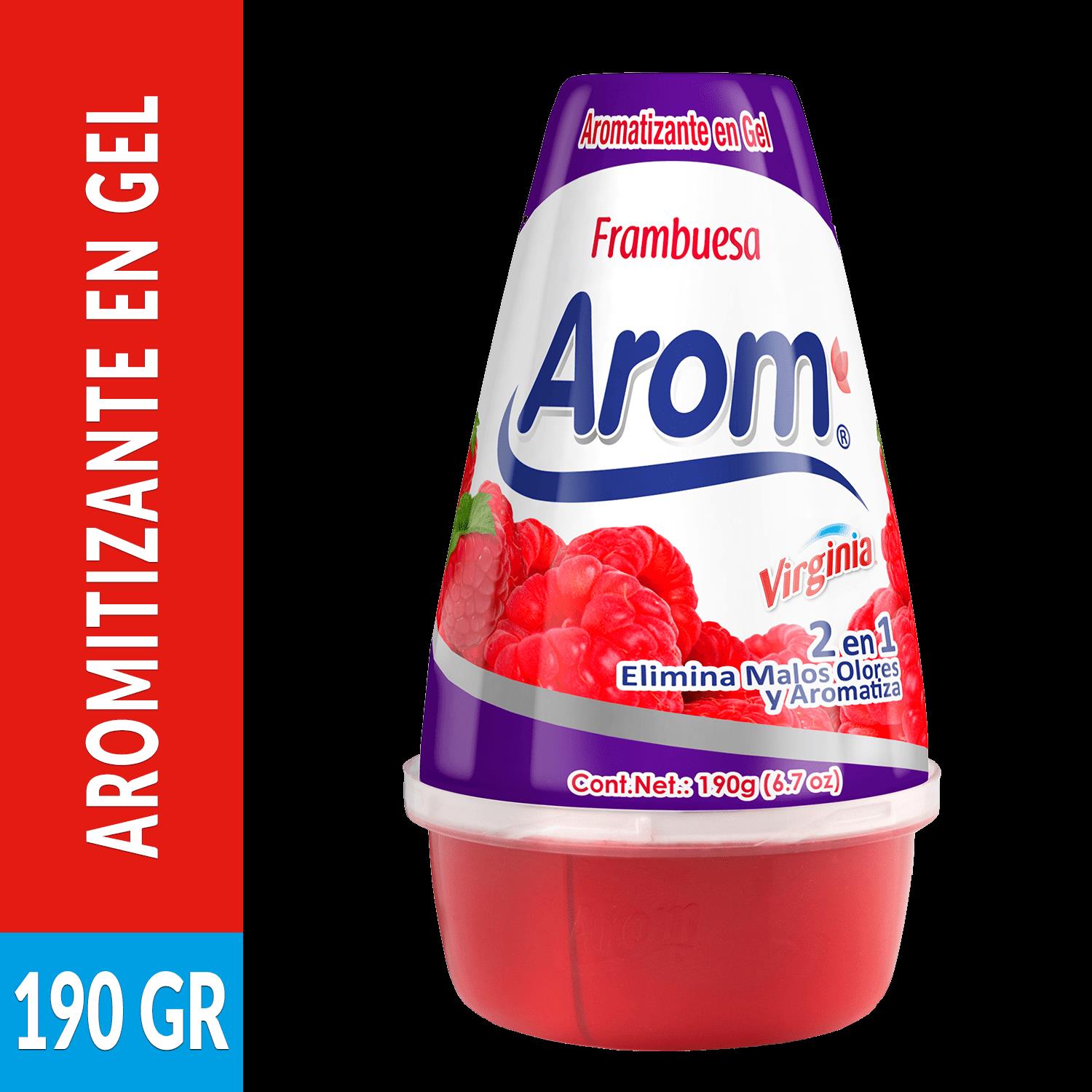 AROMATIZANTE EN GEL FRAMBUESA AROM 190G